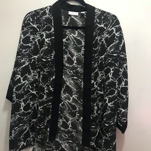 Sheer Kimono Style Cardigan